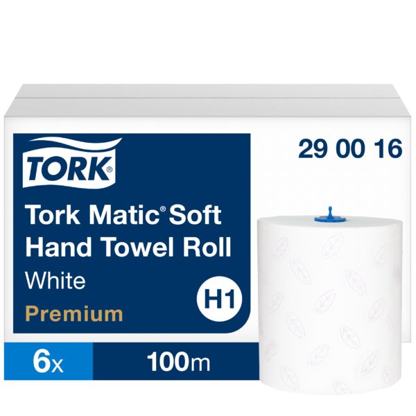 Tork Matic Soft kätepaberirull valge premium H1