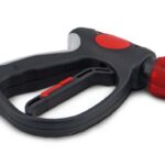 EHRLE püstol Premium Soft Touch 360bar 40l/min 150°C kiirühendusega, punane, M22x1,5